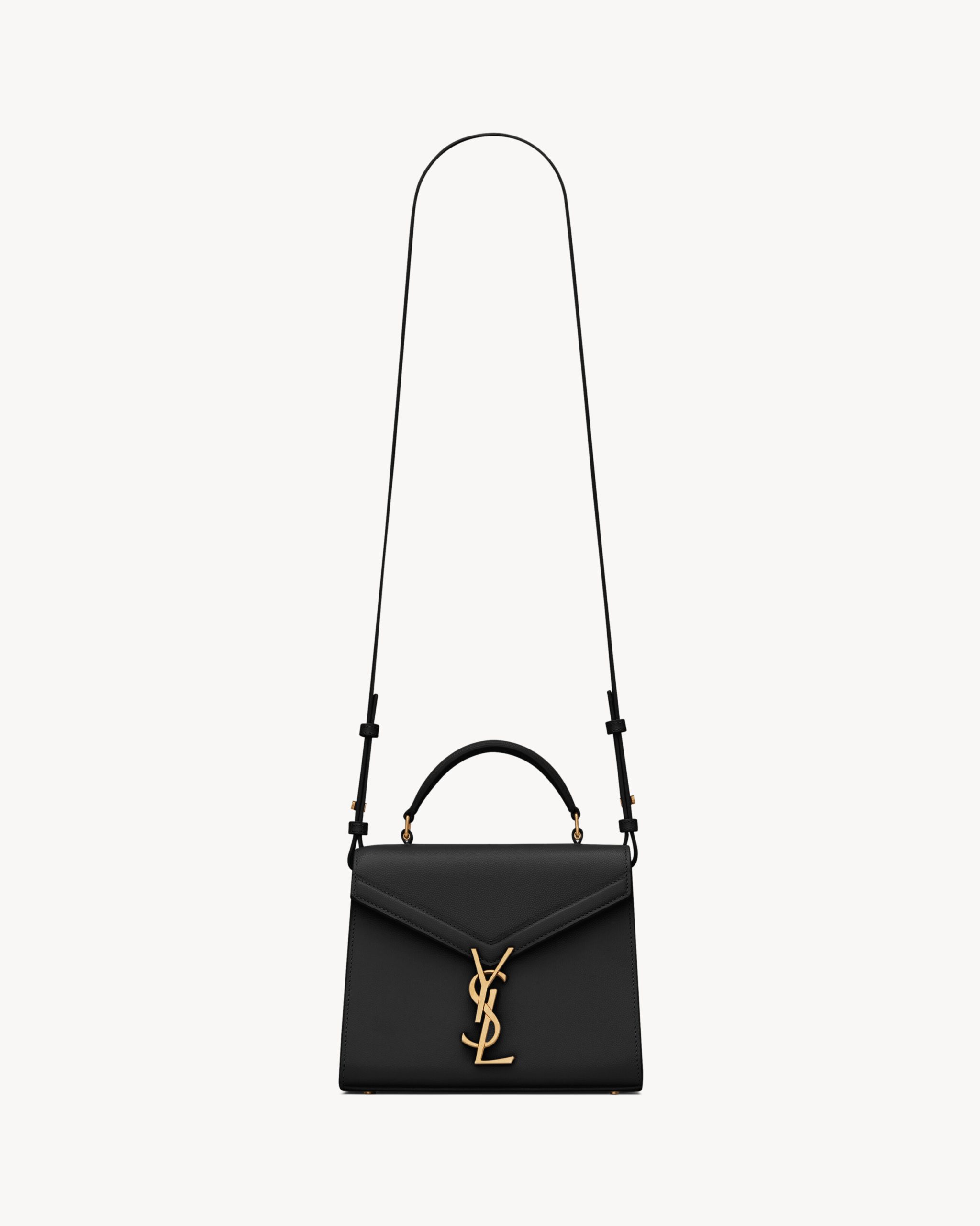 YSL CASSANDRA Mini top handle bag in grain de poudre embossed leather - Image 5